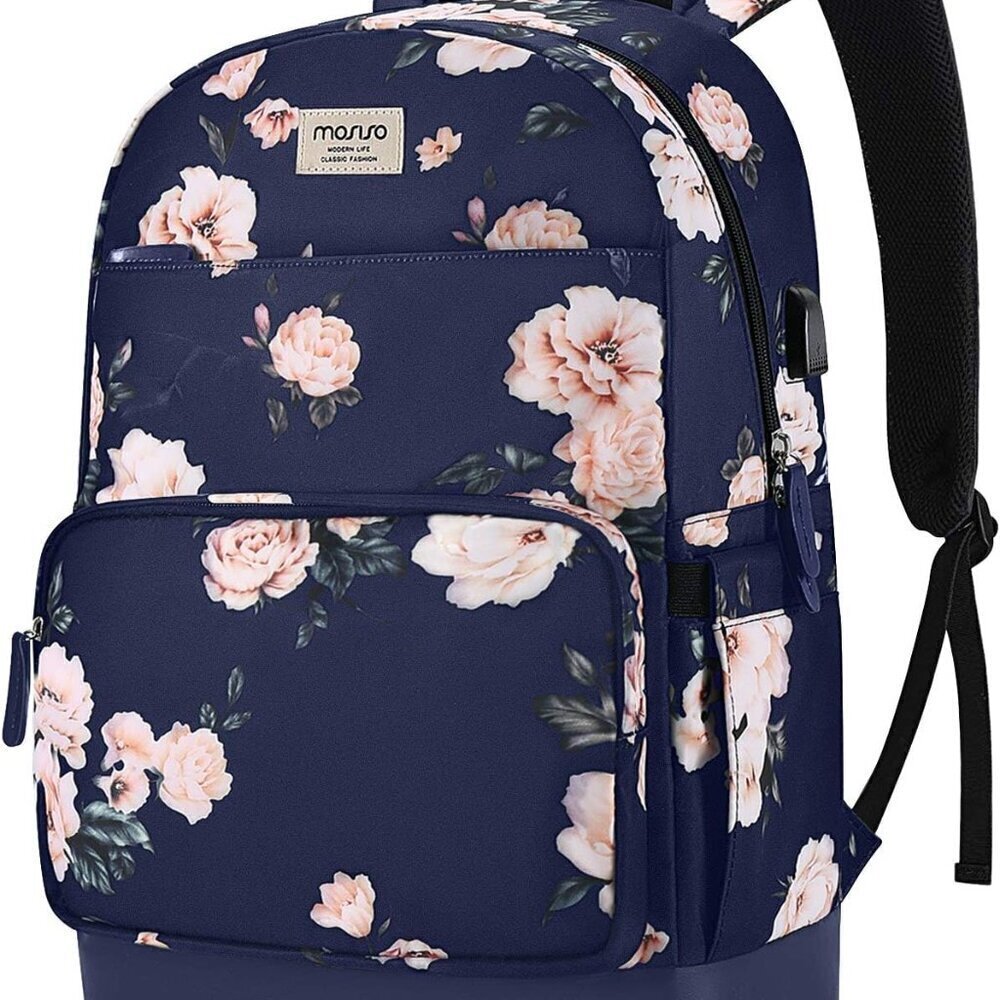 15.6-16 inch Laptop Backpack for Women, Polyester Anti-Theft Stylish Casual Dayp